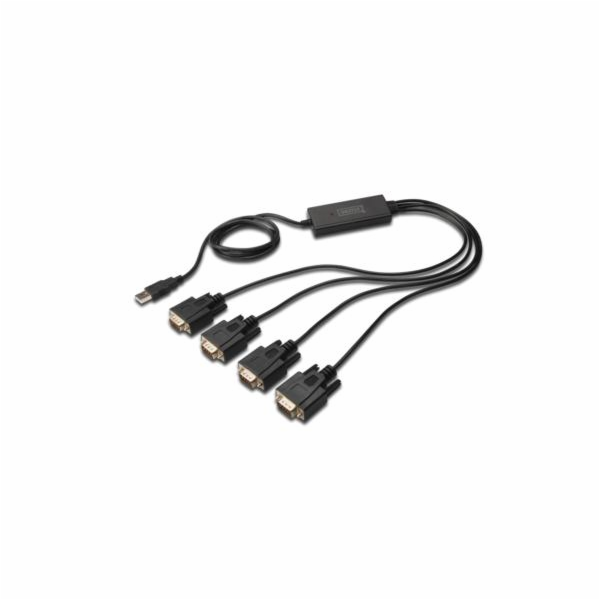 Digitus Adaptér USB na sériový port, RS232 4 x RS232, typ...