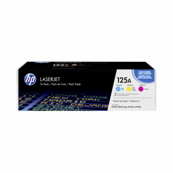 HP toner Multi Pack CF 373 AM C/M/Y No. 125 A