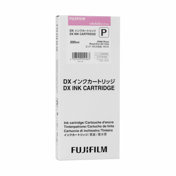 Fujifilm DX Ink Cartridge 200 ml ruzova