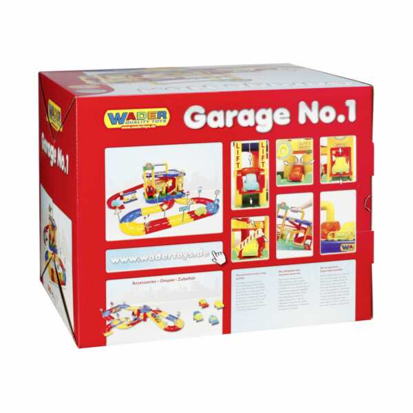 WADER-POLESIE Garáž č. 1 se silnicí (box) stavebnice