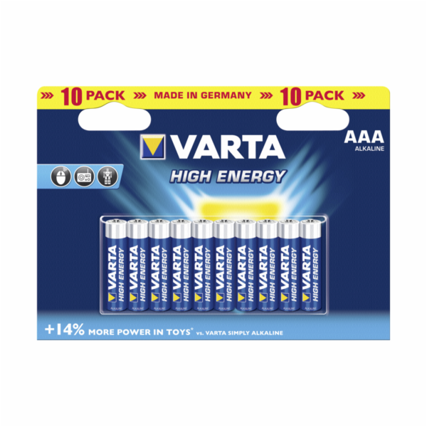 20x10 Varta High Energie Mignon AA LR 6             PU in...