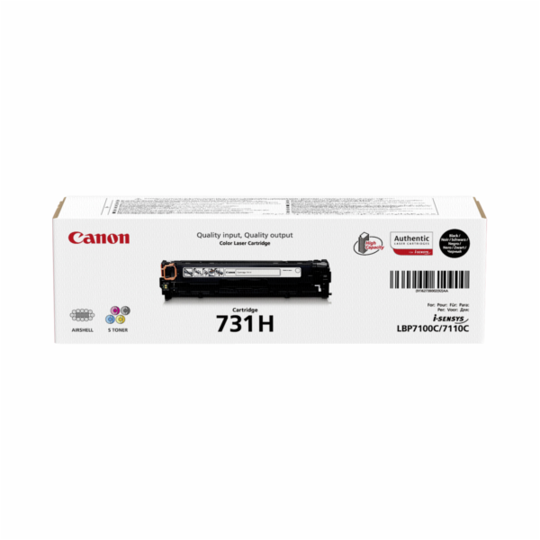 Canon toner Cartridge 731 H BK cerna
