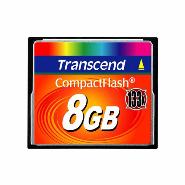 TRANSCEND Compact Flash 8GB (133x)