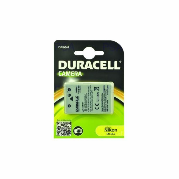 DURACELL Baterie - DR9641 pro Nikon EN-EL5, šedá, 1150 mA...