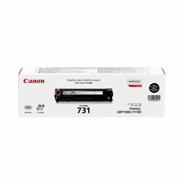 Canon toner Cartridge 731 BK cerna