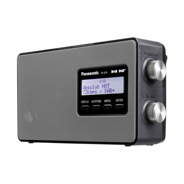 Radiopřijímač Panasonic RF-D 10 EG-K černý