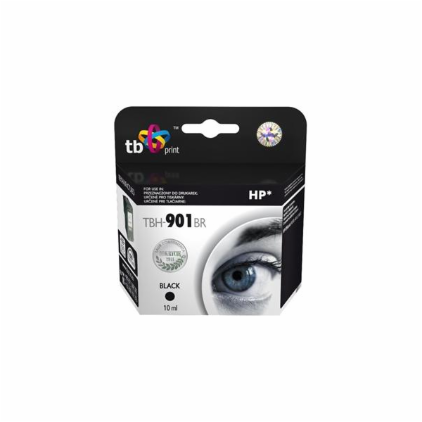 Ink. kazeta TB kompat. s HP CC653AE, Black