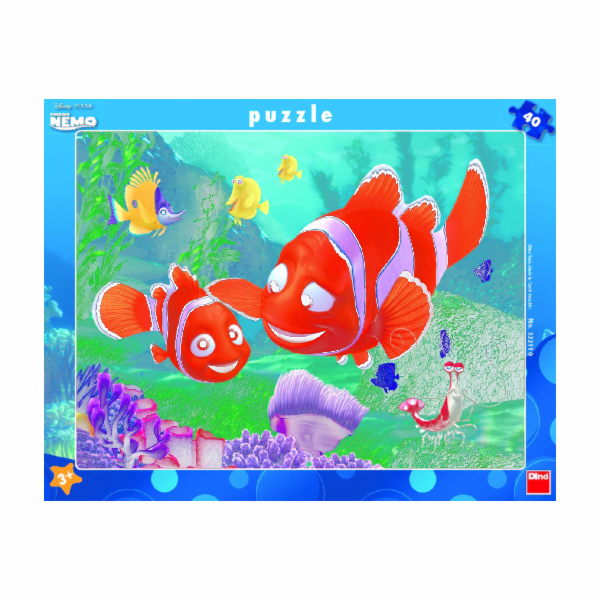Dino Puzzle Nemo v bezpečí 40 dílků