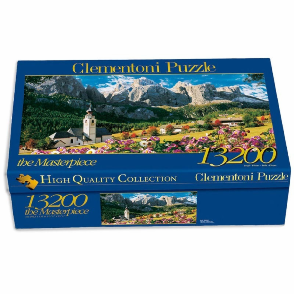 Clementoni Sellagruppe Italské Dolomity 13200 dílků Puzzle