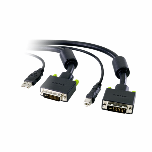 Belkin New SoHo USB, DVI Kabel- garnitur s Audio 3m F1D91...