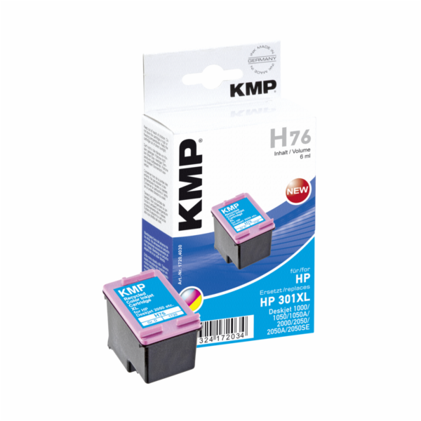 KMP H76 cartridge barevna kompatibilni s HP CH 564 EE
