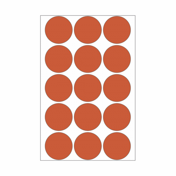 Herma Adhesive Labels  red 32mm 32 Sheets 111x170 480 pcs...