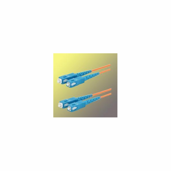Optický&nbsp;patchkabel&nbsp;duplex&nbsp;SC-SC&nbsp;62,5/125µm&nbsp;MM,30m,&nbsp;OM1