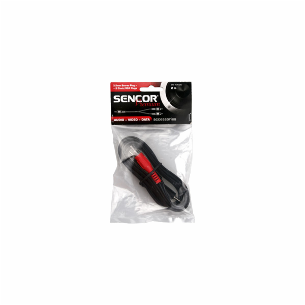Sencor SAV 104-050 3,5 mm stereo jack - 2x Cinch/RCA kone...