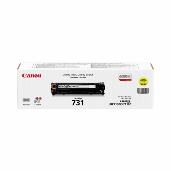 Canon toner Cartridge 731 Y zluta