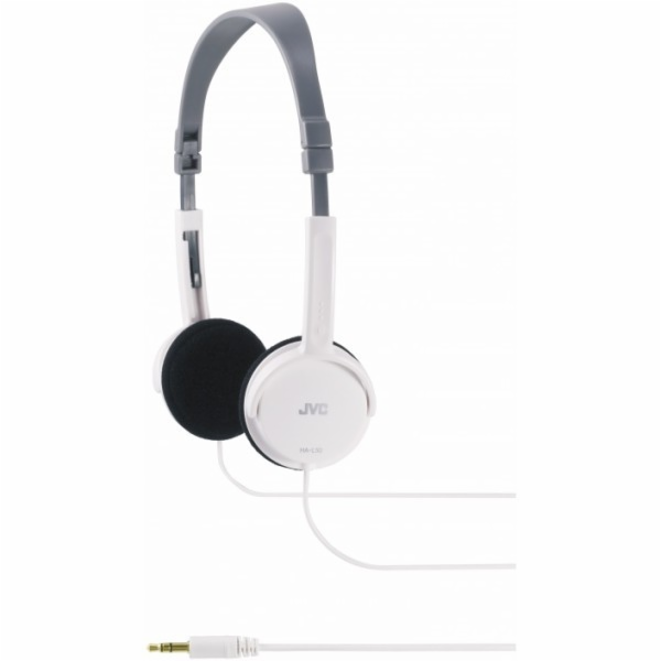 Sluchátka JVC HA-L50 - bílá