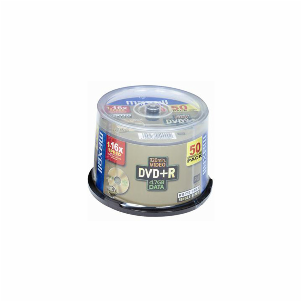 Maxell DVD+R 4.7 GB 16x 50 sztuk (275640.30.TW)