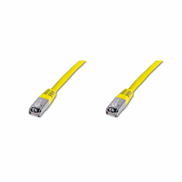 Digitus Patch Cable, S-FTP, CAT 6, AWG 27/7, LSOH, Měď, ž...