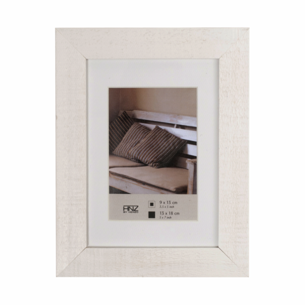 Rámeček Henzo Driftwood bílý 13x18 dřevo