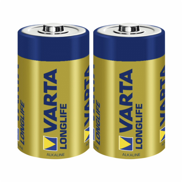 1x2 Varta Longlife Extra Mono D LR 20