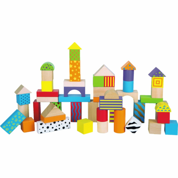 BABU - Kostky 50 ks v kbelíku