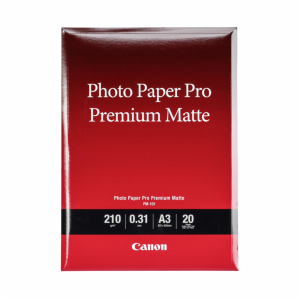 Canon PM-101 Pro Premium Matny A 3, 20 listu, 210 g
