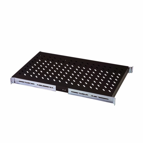 Digitus pevná police, rack hl. 1000mm,černá 483x720x50, 1...