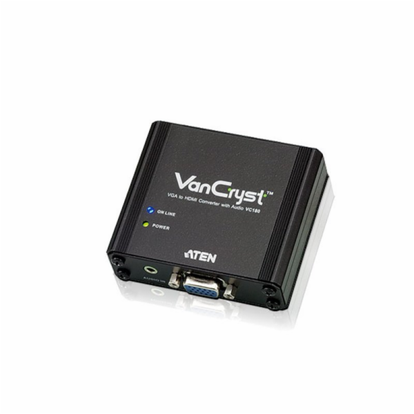 ATEN Konvertor VGA na HDMI s audiem, max. 1080p