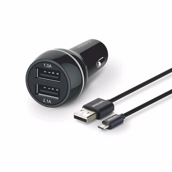 Nabíječka do auta PHILIPS DLP2357U/10