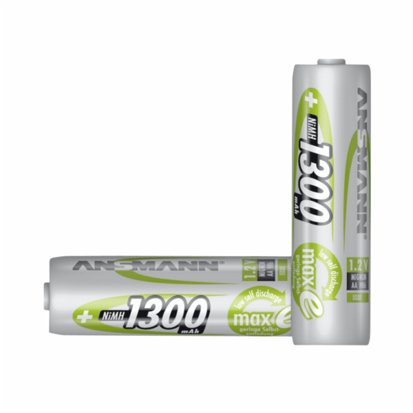 1x4 Ansmann maxE NiMH Akku Mignon AA 1300 mAh