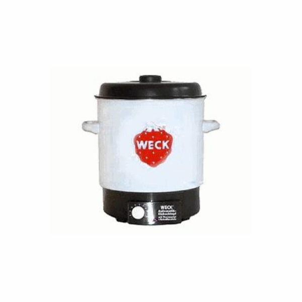 Hrnec zavařovací Weck WAT14, černý/bílý