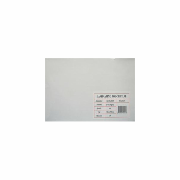 EUROSUPPLIES laminovací fólie/ formát A5/ 125 mic/ 154 x ...