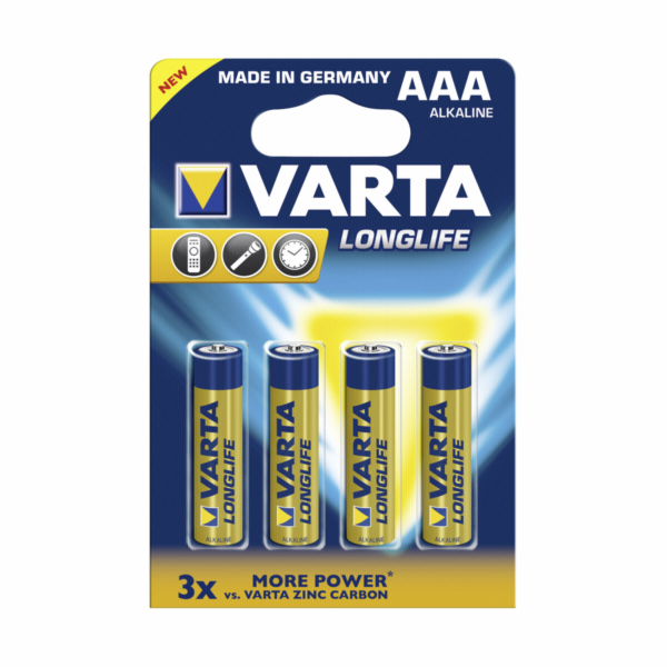Baterie Varta Longlife Extra Micro AAA LR 03 VPE 10x4ks