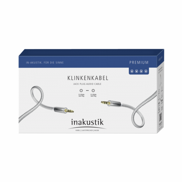 in-akustik Premium Audio Kabel 3,5 mm Klinke 1,5 m