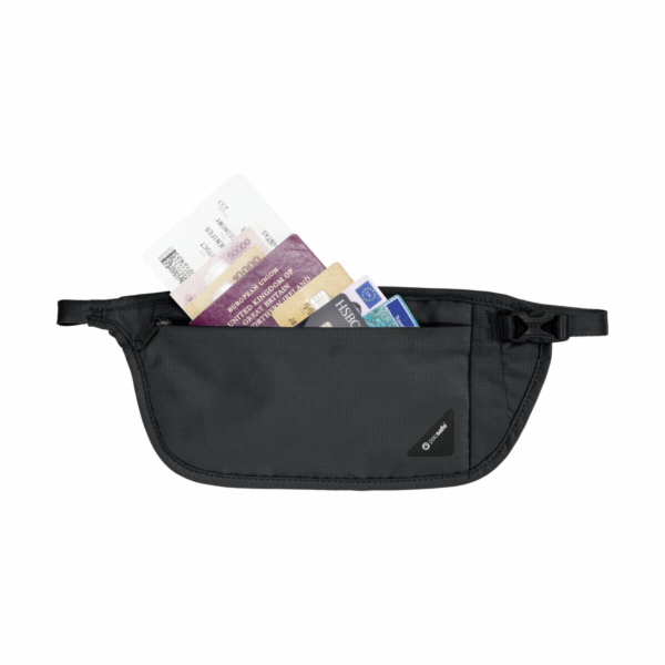 Pacsafe Coversafe V100 taska ledvinka cerna