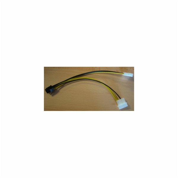GEMBIRD Rozdvojka napájani 2x 5,25" na PCIe (6pin)