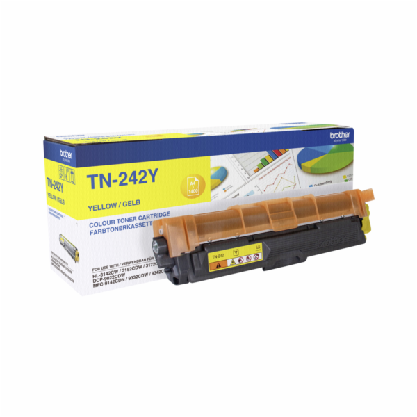 Brother TN-242 Y toner zluta