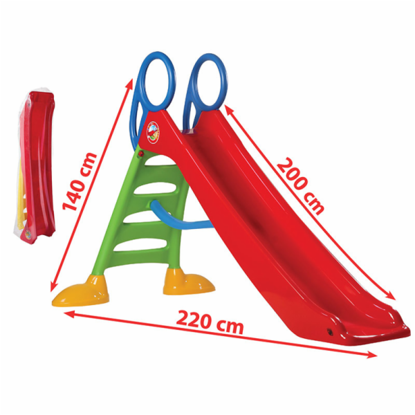 Zahradní skluzavka pro děti 200 cm