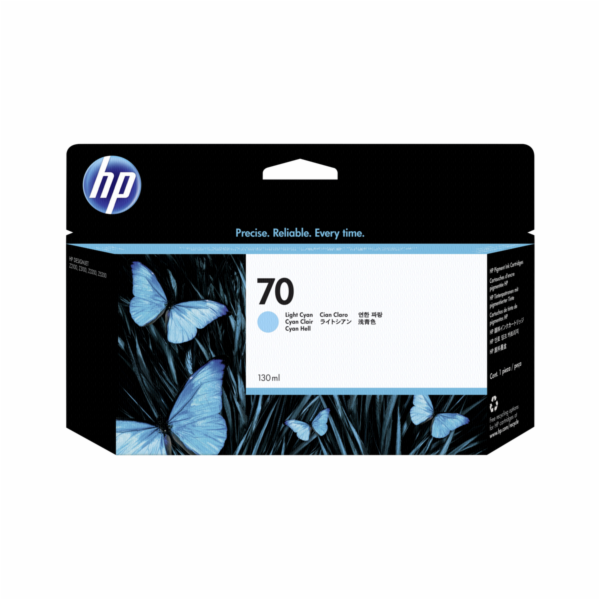 Inkoust HP č. 70 (C9390A) Světle azurová