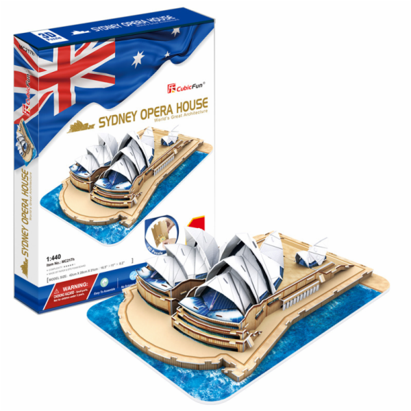 Puzzle 3D Opera Sydney zestaw XL