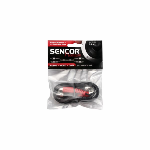 Konektor Sencor SAV 102-025 2xRCA M