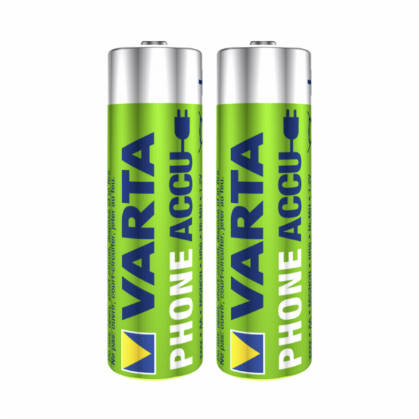 1x2 Varta Akku Professional Aku NiMH 1600 mAh AA Phone Power