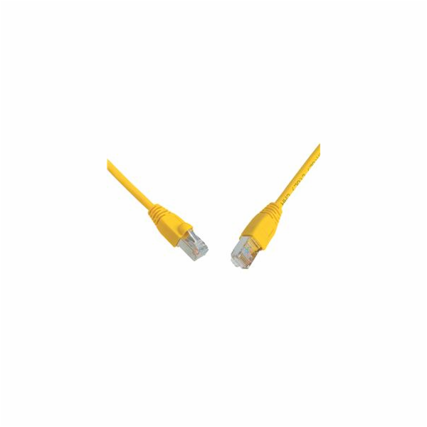 SOLARIX patch kabel CAT6 SFTP PVC 10m žlutý