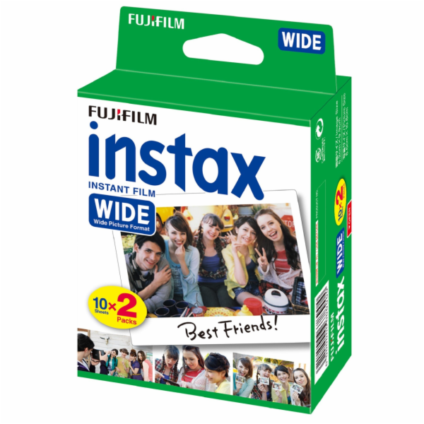 Instantní film Fujifilm Color film Instax Wide glossy 20 ...