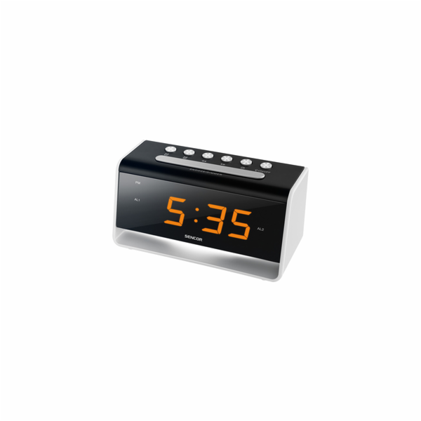 SENCOR SDC 4400 W HODINY S BUDÍKEM +LED SENCOR