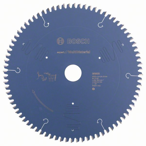 Pilový kotouč Bosch Expert for Multi Material, O 250mm, 80Z