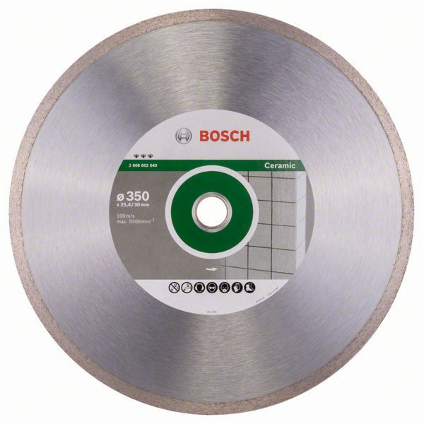 Diamantový řezný kotouč Bosch Best for Ceramic, O 350 mm