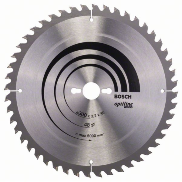 Pilový kotouč Bosch Optiline Wood, O 300 mm, 48T