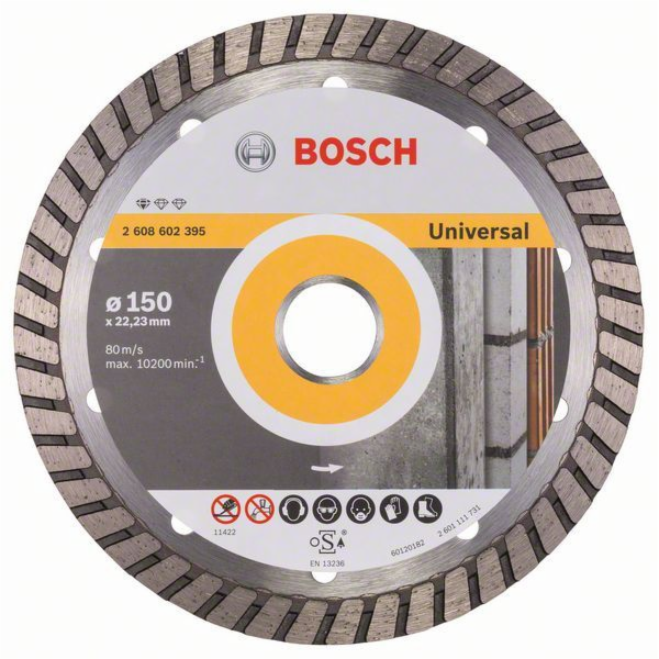 Bosch diamantový delící kotouc 150x22,23 Std. Universal T...