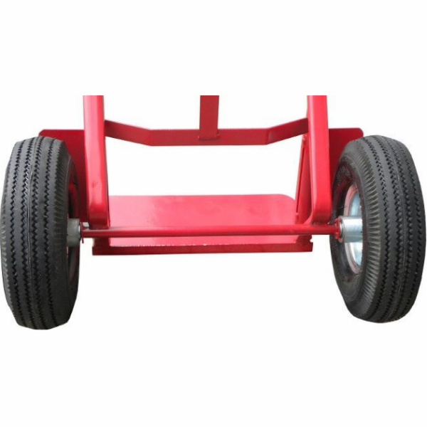 GEKO Ruční vozík-rudl, nosnost 200kg 350x180mm, červený GEKO